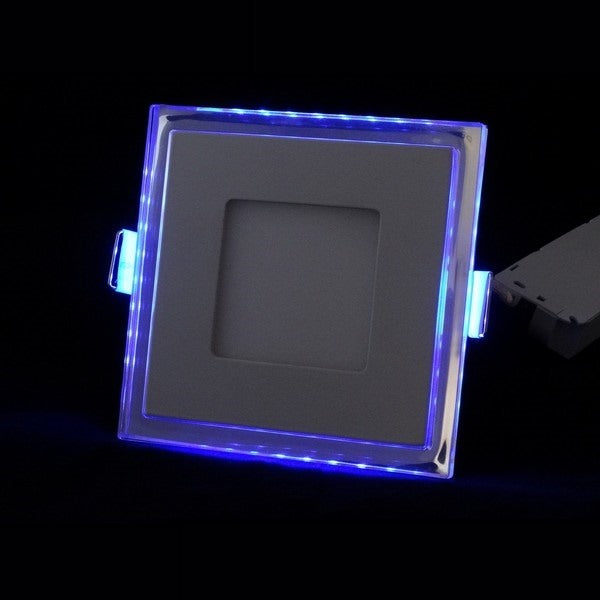I LumoS LED 20 Watt Square Recessed Ceiling DownLight with Blue Light