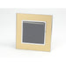 Gold Mirror Glass Single Frame with dark grey insert of 1 gang light switch