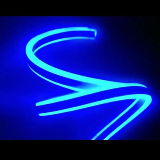 blue neon strip light dimmable