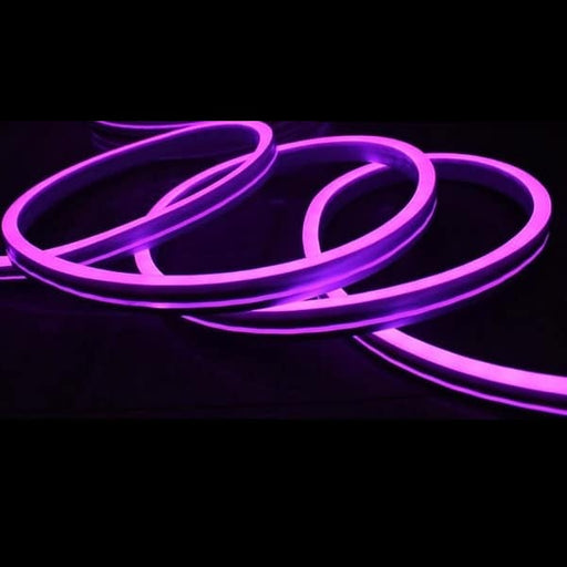 8X16mm purple double sided 240V strip lights