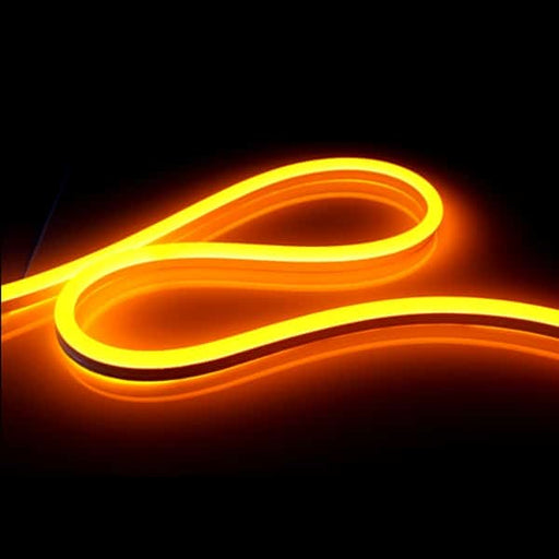 golden yellow single sided strip light