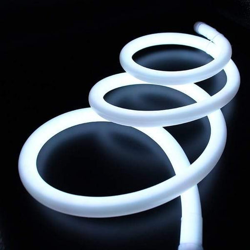 white strip light