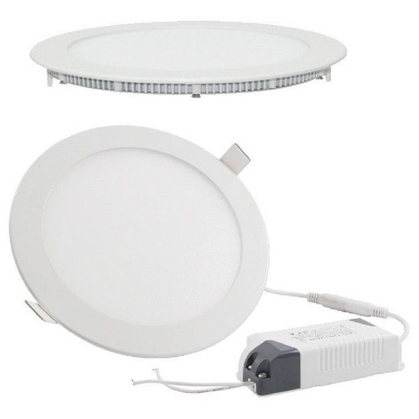 I LumoS LED 6 Watt Round UltraSlim 10mm Recessed Panel Light